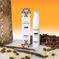 Розпродаж!!! Стимулюючий гель EXSENS Kissable Hot Vanilla Espresso 15мл (термін 11.2026) — Переглянути зображення 6