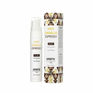 Розпродаж!!! Стимулюючий гель EXSENS Kissable Hot Vanilla Espresso 15мл (термін 11.2026)
