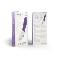 Потужний вібратор Mystim Sassy Simon Purple з двома моторами і стимулюючим рельєфом — Переглянути зображення 13