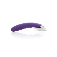 Потужний вібратор Mystim Sassy Simon Purple з двома моторами і стимулюючим рельєфом — Переглянути зображення 2
