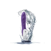 Потужний вібратор Mystim Sassy Simon Purple з двома моторами і стимулюючим рельєфом — Переглянути зображення 8