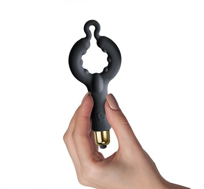 Вібронабір Rocks Off Silhouette – Be Mine: анальний стимулятор, ерекційне кільце та віброкуля