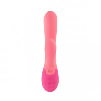 Вибратор-кролик Rianne S: Xena Coral/Rose, 10 режимов, медицинский силикон, подарочная упаковка — Просмотреть изображение 7