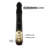 Вібратор-кролик Dorcel Baby Rabbit Gold 2.0 з перлинним масажем і головкою, що обертається — Переглянути зображення 4