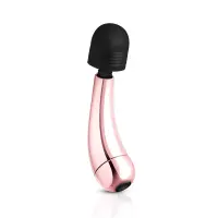 Мінівібромасажер Rosy Gold — Nouveau Mini Curve Massager — Переглянути зображення 1