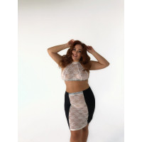 Ролевой костюм горничной с топом, юбкой и украшением “Безотказная Адели” XL — Просмотреть изображение 8