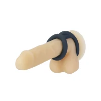 Подвійне ерекційне кільце LUX Active – Tug – Versatile Silicone Cock Ring — Переглянути зображення 5