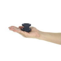 Подвійне ерекційне кільце LUX Active – Tug – Versatile Silicone Cock Ring — Переглянути зображення 7