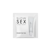 Пробник гель-змазки для мастурбації Bijoux Indiscrets Slow Sex Finger play gel — Переглянути зображення 1