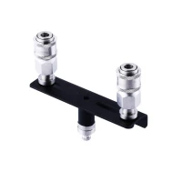 Подвійний конектор для секс-машин Hismith Quick Connector Adapter with Double Head, система KlicLok — Просмотреть изображение 12