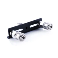 Подвійний конектор для секс-машин Hismith Quick Connector Adapter with Double Head, система KlicLok — Просмотреть изображение 8