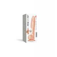 Реалістичний фалоімітатор Strap-On-Me Sliding Skin Realistic Dildo Vanille XL, ефект рухливої шкіри — Просмотреть изображение 8