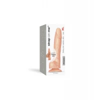Реалістичний фалоімітатор Strap-On-Me Sliding Skin Realistic Dildo Vanille XL, ефект рухливої шкіри — Переглянути зображення 14