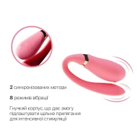 Смартвібратор для пар Zalo — Fanfan Rouge Pink — Переглянути зображення 5