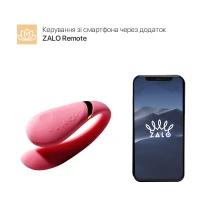 Смартвібратор для пар Zalo — Fanfan Rouge Pink — Переглянути зображення 2