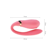 Смартвібратор для пар Zalo — Fanfan Rouge Pink — Переглянути зображення 3