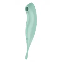 Смарт-вібратор для клітора з вакуумною стимуляцією Satisfyer Twirling Pro+ Mint — Просмотреть изображение 2