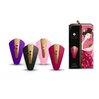 Кліторальний вібратор Shunga Obi Light Pink — Переглянути зображення 16