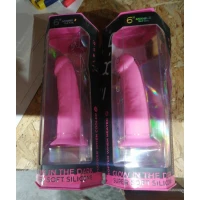 Фаллоимитатор SilexD Robby Pink Glow in the dark (мятая упаковка!!!) — Просмотреть изображение 3