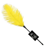 Лоскітка зі страусиним пером Art of Sex – Feather Tickler, жовта — Переглянути зображення 1
