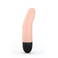 Вібратор Dorcel Real Vibration S Flesh 2.0, діаметр 3,7см, перезаряджається, для точки G — Переглянути зображення 1