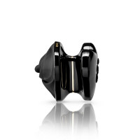 Вібратор для клітора з електростимуляцією Mystim Heart's Desire Black Edition