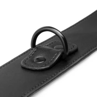 Наручники з нашийником Bedroom Fantasies: Collar &amp; Wrist Cuffs, чорні — Переглянути зображення 7