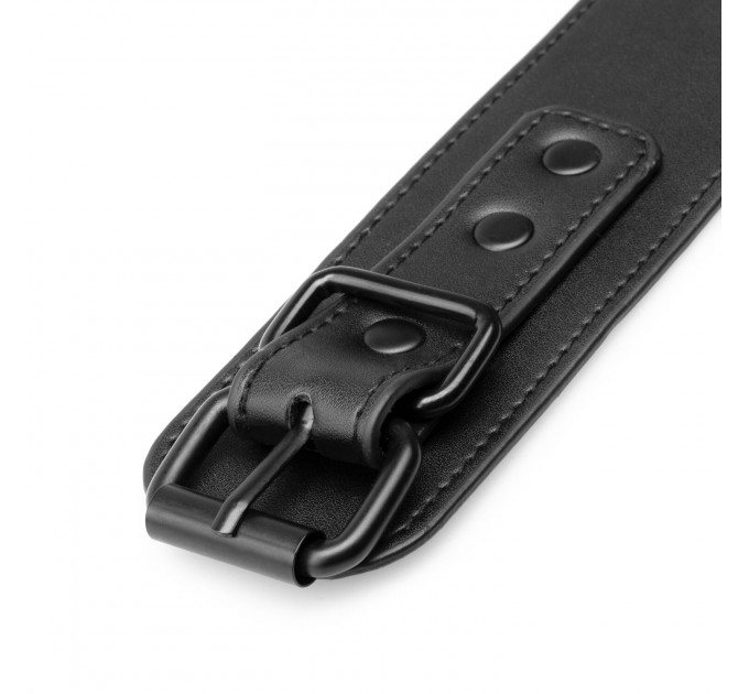 Наручники з нашийником Bedroom Fantasies: Collar & Wrist Cuffs, чорні