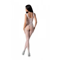 Бодістокінг з крилами Passion BS098 One Size, white, середня сітка, відкритий доступ — Переглянути зображення 2