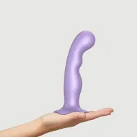 Насадка для страпона Strap-On-Me Dildo Plug P&amp;G Lilas Metallic L — Просмотреть изображение 2