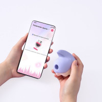 Вакуумный клиторальный смарт-стимулятор Magic Motion Unicorn Purple с вибрацией — Просмотреть изображение 9