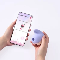 Вакуумний кліторальний смарт-стимулятор Magic Motion Unicorn Purple з вібрацією — Просмотреть изображение 9