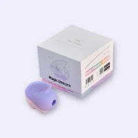 Вакуумний кліторальний смарт-стимулятор Magic Motion Unicorn Purple з вібрацією — Просмотреть изображение 8