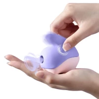 Вакуумний кліторальний смарт-стимулятор Magic Motion Unicorn Purple з вібрацією — Просмотреть изображение 3