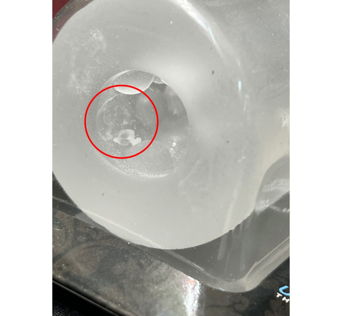 Мастурбатор Doc Johnson GoodHead Glow Helping Head, наскрізний, світиться в темряві