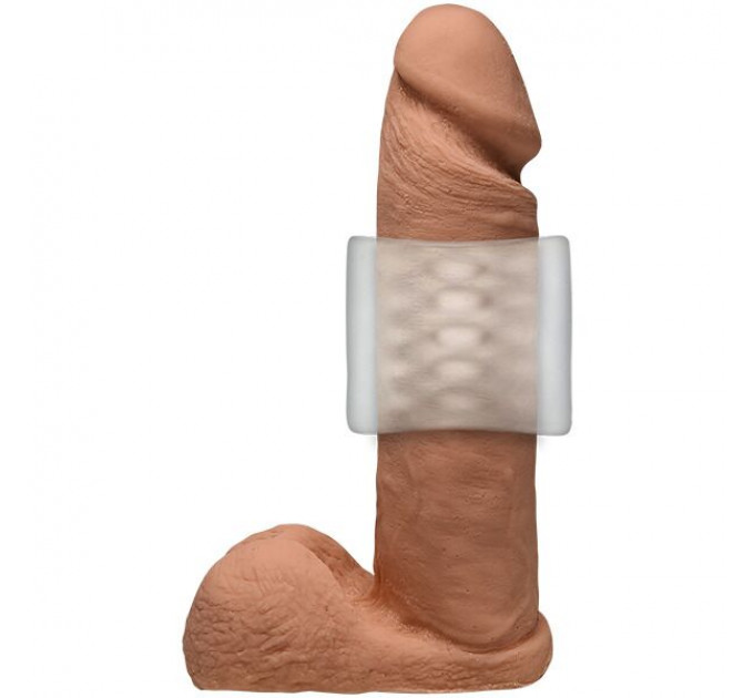 Мастурбатор Doc Johnson GoodHead Glow Helping Head, наскрізний, світиться в темряві