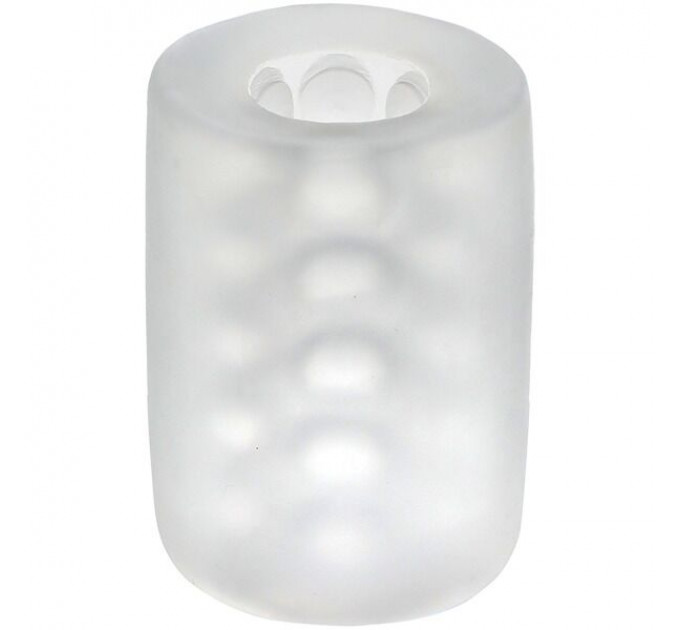 Мастурбатор Doc Johnson GoodHead Glow Helping Head, наскрізний, світиться в темряві