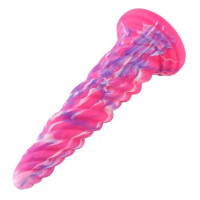 Фаллоимитатор для секс-машин Hismith Awl Shape Silicone Dildo Monster Series, крепление KlicLok — Просмотреть изображение 3