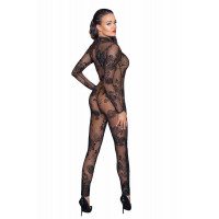 Сетчатый бодистокинг Noir Handmade F237 Long tulle overall, L