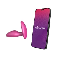 Анальна смарт-вібропробка We-Vibe Ditto+ Cosmic Pink, 10 режимів, пульт ДК — Переглянути зображення 6