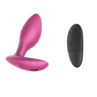 Анальна смарт-вібропробка We-Vibe Ditto+ Cosmic Pink, 10 режимів, пульт ДК — Переглянути зображення 1