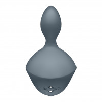 Анальная вибропробка Satisfyer Booty Absolute Beginners 4, для начинающих, вводимая часть 3 см