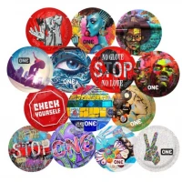 Презерватив ONE Street Art Collection, 1 шт, гладенький, зі змазкою, дизайнерське паковання — Просмотреть изображение 1