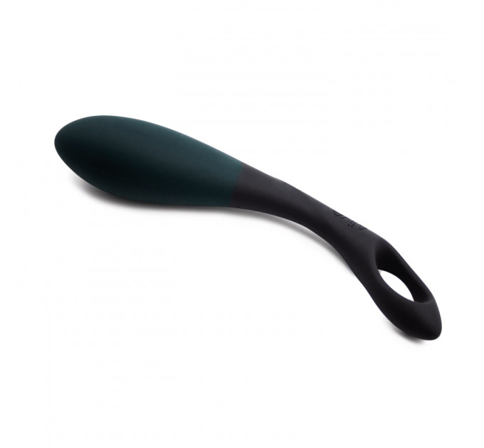 Анальний стимулятор Alive Black Heart Teal Black, макс. діаметр 3,6 см