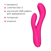 Осцилювальний смарт вібратор-кролик для точки G Lovense Osci 3, підігрів — Переглянути зображення 18