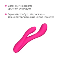 Осцилювальний смарт вібратор-кролик для точки G Lovense Osci 3, підігрів — Переглянути зображення 10