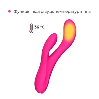 Осцилювальний смарт вібратор-кролик для точки G Lovense Osci 3, підігрів — Переглянути зображення 12