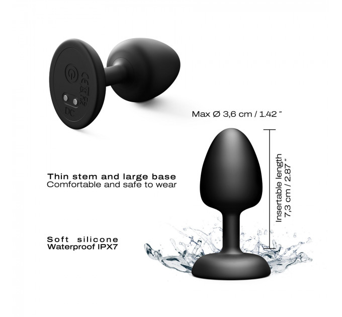 Анальна вібропробка Dorcel GEISHA PLUG INFINITE M