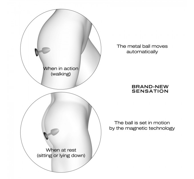 Анальна вібропробка Dorcel GEISHA PLUG INFINITE M