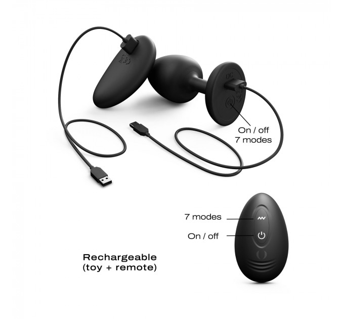 Анальна вібропробка Dorcel GEISHA PLUG INFINITE M